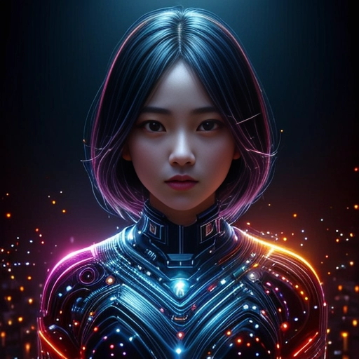 Pao mise en page internet vidéo illustration 3d serveur IA générative AI freelance paris studio de création magazines F2O4QO00